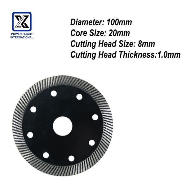 100mm3.94inch Fine Tooth Ceramic Cutting Blade Manufacturer